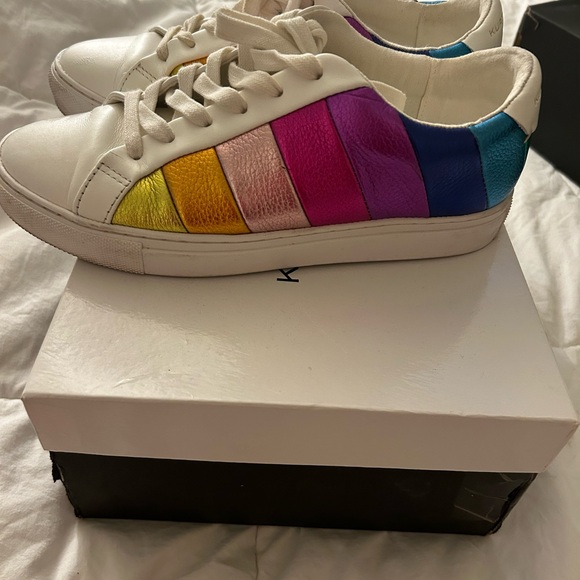 Kurt Geiger lane stripe shoes - Picture 3 of 6